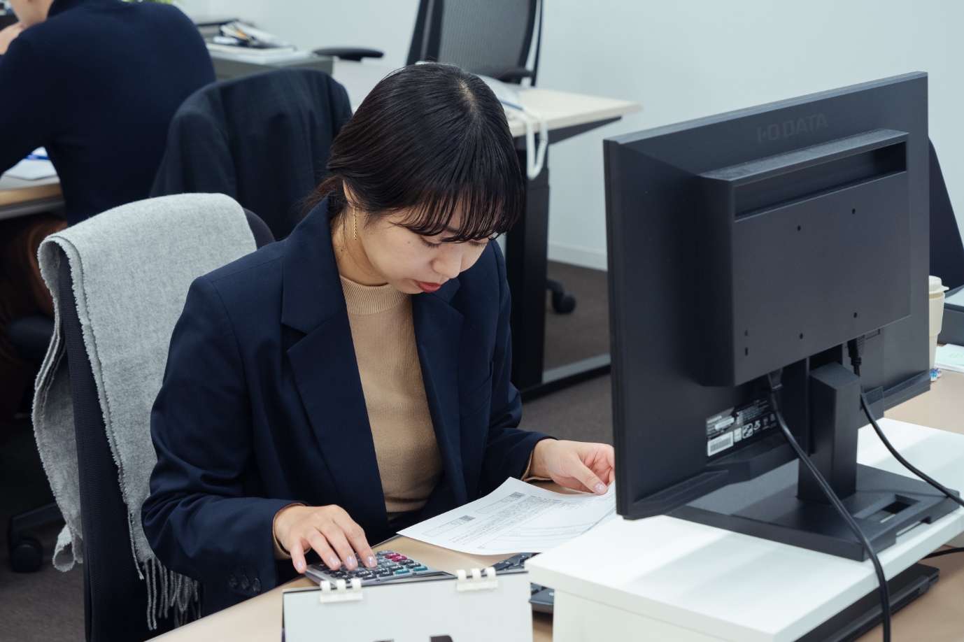 社員インタビューの様子