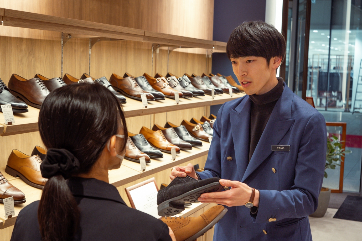 社員インタビューの様子